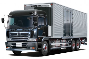 Aoshima 1/32 Heavy Freight No.2 Hino Profia Teravie FR Hi Star Short Freezer Van & Thermo King, AOS64313, by AOSHIMA