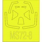 Platz 1/72 SPITFIRE MK.XVI BUBBLETOP MASK SHEET  t, PLZ56006, by PLATZ