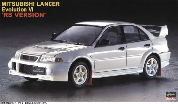 Hasegawa 1/24 Mitsubishi Lancer Evolution VI "RS Version", HAS05475, by HASEGAWA