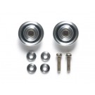 Tamiya Mini 4WD Grade Up Part HG 13MM ALUMINUM BALL-RACE ROLLERS (RINGLESS)  , TAM54971, by TAMIYA