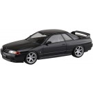 Aoshima 1/32 The Snap Kit No.14-SP3 Nissan R32 Skyline GT-R Custom Wheel (Black Pearl Metallic), AOS66362, by AOSHIMA