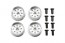 TAMIYA HG Large Dia. Narrow Aluminum Wheels 4pcs, TAM95275, by TAMIYA