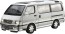 Aoshima 1/24 The Model Car No.133 Toyota KZH100G HiAce Super Custom G '99  , AOS62746, by AOSHIMA