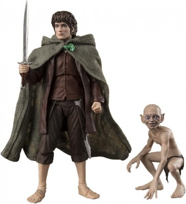 Bandai S.H.Figuarts Frodo Baggins & Gollum (The Lord of the Rings: The Fellowship of the Ring), BAC75637, by BANDAI