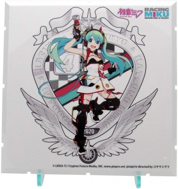 PLM DIORAMANSION 150: RACING MIKU PIT 2020 OPTIONAL PANEL KEY VISUAL F  , PEL86459, by PLM