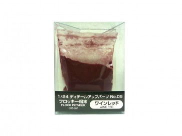 Aoshima 1/24 detail up parts 9 furoki powder wine red , AOS05361, by AOSHIMA