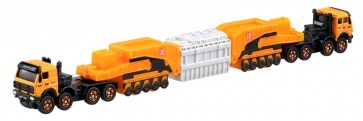 TAKARATOMY LONG TYPE TOMICA NO.127 MERCEDES-BENZ 4850 TYPE 240 SCHNABEL TRAILER , TAK81770, by TAKARA TOMY