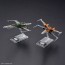 Bandai Vehicle model Poe's X-wing fighter ＆X-wing fighter  The Rise Of Skywalker, BAN92316, by BANDAI