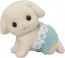 Epoch Sylvanian Families Flora Rabbit Twins, EPC54163, by Epoch