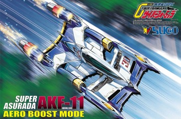 Aoshima 1/24 Cyber Formula 11 Super Asurada AKF - 11 Aero boost mode Plastic kit , AOS50798, by AOSHIMA