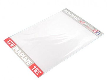 TAMIYA Clear Plastic board 1.7mmB4 (1 sheet), TAM70128, by TAMIYA