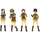 Platz 1/35 GIRLS UND PANZER DAS FINALE: CHIHATAN ACADEMY FIGURE SET VOL.3 (KINUYO NISHI, FUKUDA, TAMADA, HOSOMI)  , PLZ59267, by PLATZ