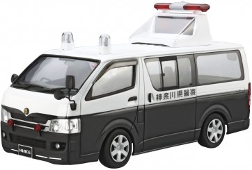 Aoshima 1/24 The Patrol Car No.5 Toyota TRH200V Hiace Koutsuujiko Shorisha/Area Kenmonsha '07, AOS63316, by AOSHIMA