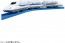 TAKARA TOMY Plarail S-01 N700A Shinkansen with Lights, TAK23818, by TAKARA TOMY
