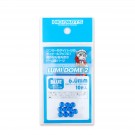 HI Q PARTS Lumi Dome 2 Fluorescent Blue 6.0mm (10pcs.), HIQ79655, by HI Q PARTS