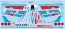 Platz 1/72 JASDF T-1B Jet Trainer 5th Tactical School JASDF 50th Anniversary Paint Design  , PLZ67651, by PLATZ