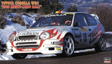 Hasegawa 1/24 Hasegawa TOYOTA COROLLA WRC2000 MONTE CARLO RALLY  , HAS03969, by HASEGAWA