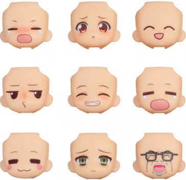 Good Smile Company Nendoroid More: Face Swap Good Smile Selection 02: 1Box (9pcs), GSC66790, by GOOD SMILE COMPANY