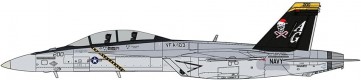 Hasegawa 1/48 F/A-18F Super Hornet VFA-103 Jolly Rogers Santa 2015, HAS75603, by HASEGAWA