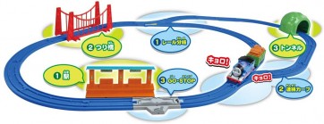 TAKARA TOMY Plarail Thomas here and there Kyoro Kyoro! Talking Thomas and my Sodo Island set  , TAK60502, by TAKARA TOMY