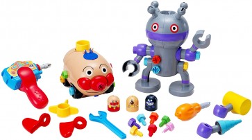 SEGA Toys Anpanman Freshly Crafted DIY Nose Punch! Screw Screw Anpanman Goto Screw Screw DADX  , SEG05257, by SEGA Toys