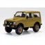 Aoshima 1/32 Raku-Pla Snap Kit No.18CU-OE Suzuki JA11 Jimny Custom Wheel (Olive), AOS04153, by AOSHIMA