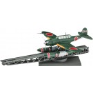 Hasegawa 1/72 AICHI E13A1 TYPE 0 SEAPLANE RECONNAISSANCE PLANE TYPE 11 KONGO MOUNTED PLANE W/CATAPULT, HAS24168, by HASEGAWA