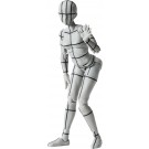Bandai S.H.Figuarts Body-chan -Sports- Edition -Wireframe- (Gray Color Ver.), BAC73084, by BANDAI