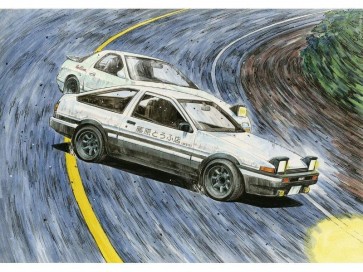 Fujimi 1/24 Initial D Series No.001 Trueno Early Model 1600GT APEXAE86 Takumi Fujiwara, FUJ83879, by FUJIMI