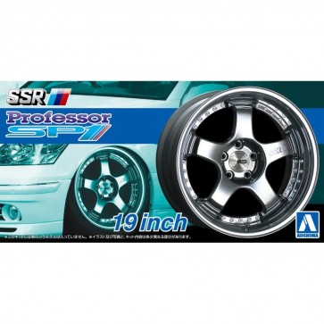 Aoshima 1/24 The Tuned Parts No.14 SSR Professor SP1 19 Inch, AOS05253, by AOSHIMA