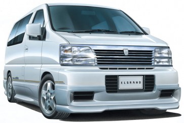 Aoshima 1/24 The Model Car No.123 Nissan E50 Elgrand '99  , AOS61367, by AOSHIMA