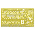 Hasegawa  1/350 Nagato-class detail up etching Parts Basic B, HASQG16, by HASEGAWA