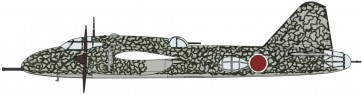 Hasegawa 1/72 Mitsubishi Ki 109 Intercepter Fighter "Tester Type 1", HAS23970, by HASEGAWA