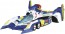 Aoshima 1/24 Cyber Formula No.9 Super Asurada AKF-11 Aero Mode/Aero Boost Mode  , AOS59111, by AOSHIMA