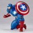 KAIYODO Amazing Yamaguchi Series No.007 Captain America, KYD13460, by KAIYODO