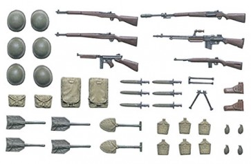 TAMIYA 1/35 MM America Infantry Equipment, TAM35206, by TAMIYA