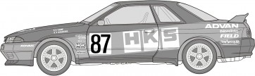 Fujimi 1/24 Inch-up Series No.304 HKS SKYLINE (Skyline GT-R [BNR32 Gr.A Specification] 1992), FUJ47577, by FUJIMI