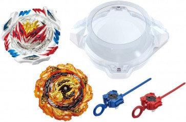 TAKARA TOMY Beyblade Burst B-204 BU All in One Battle Set, TAK02102, by TAKARA TOMY