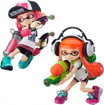 Good Smile Company figma Splatoon Girl DX Edition (Splatoon / Splatoon2) (Reissue), GSC08520, by GOOD SMILE COMPANY