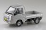 Aoshima 1/32 Raku-Pla Snap Kit No.05-SS Subaru Sambar Truck (Starling Silver Metallic), AOS65792, by AOSHIMA