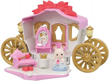 Epoch Sylvanian Families Princess and Fashionable Carriage Set  , EPC43426, by Epoch