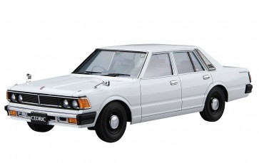 Aoshima 1/24 Nissan 430 Cedric / Gloria Sedan 200 Standingard '79 plastic kit , AOS53447, by AOSHIMA