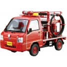Aoshima 1/24 The Model car No.119 SUBARU TT2 SAMBAR FIRE ENGINE '11  , AOS57940, by AOSHIMA