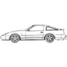 Fujimi 1/24 High Socar Series No.2 Fairlady 300ZR '86 (High society car Version), FUJ47591, by FUJIMI