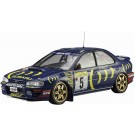 Hasegawa 1/24 CH Series (Super Detail) SUBARU IMPREZA 1995 MONTE CARLO RALLY WINNER "SUPER DETAIL", HAS11514, by HASEGAWA