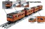 TAKARA TOMY Plarail Real Class 201 Series Commuter Train (JR West Orange), TAK18974, by TAKARA TOMY