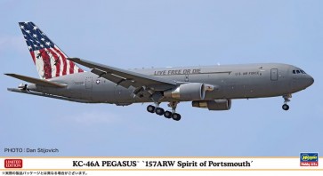 Hasegawa 1/200 KC-46A Pegasus 157th Air Refueling Wing Spirit of Portsmouth, HAS08653, by HASEGAWA