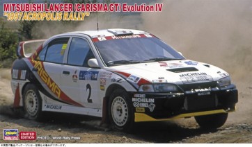 Hasegawa 1/24 MITSUBISHI LANCER (CHARISMA GT) EVOLUTION IV 1997 ACROPOLIS RALLY, HAS05932, by HASEGAWA
