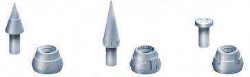 Bandai 1/100 Builders Parts HD MS Spike 01 Iron Metallic , BAN11702, by BANDAI