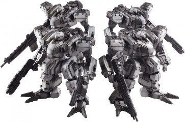 SQUARE ENIX 1/72 Front Mission Structure Arts Plastic Model Kit Zenith DV White 4Unit Set, SQE65437, by SQUARE ENIX